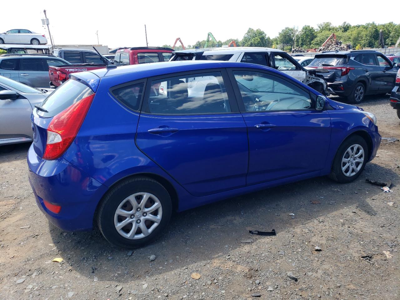 2012 Hyundai Accent Gls vin: KMHCT5AE0CU038932