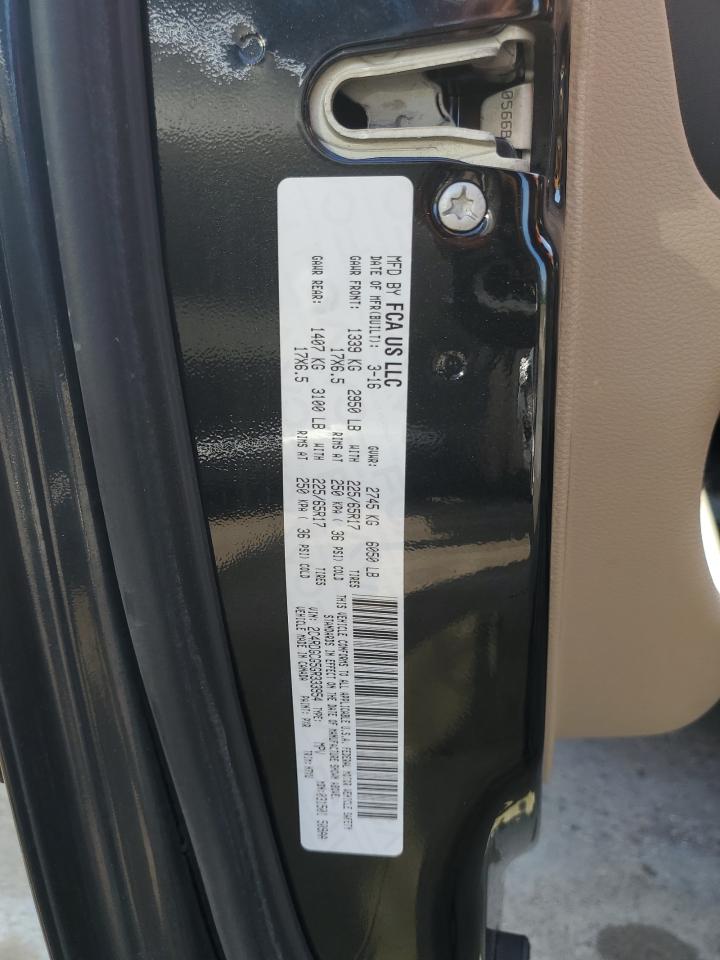 2C4RDGCG5GR333954 2016 Dodge Grand Caravan Sxt