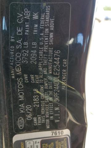 2020 KIA FORTE FE - 3KPF24AD0LE254476