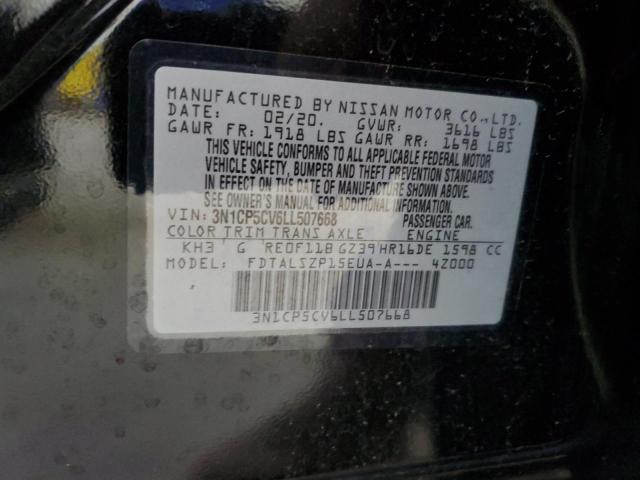 2020 NISSAN KICKS SV - 3N1CP5CV6LL507668