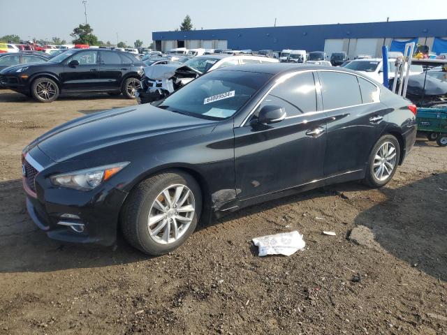 INFINITI Q50 PREMIU 2017 black sedan 4d gas JN1EV7AP5HM731560 photo #1