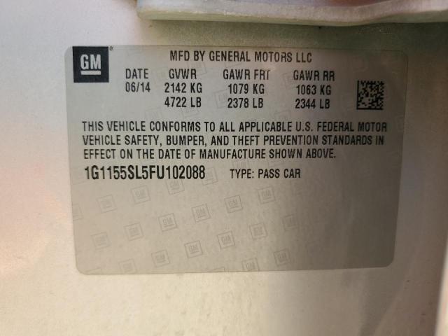 2015 CHEVROLET IMPALA LTZ - 1G1155SL5FU102088