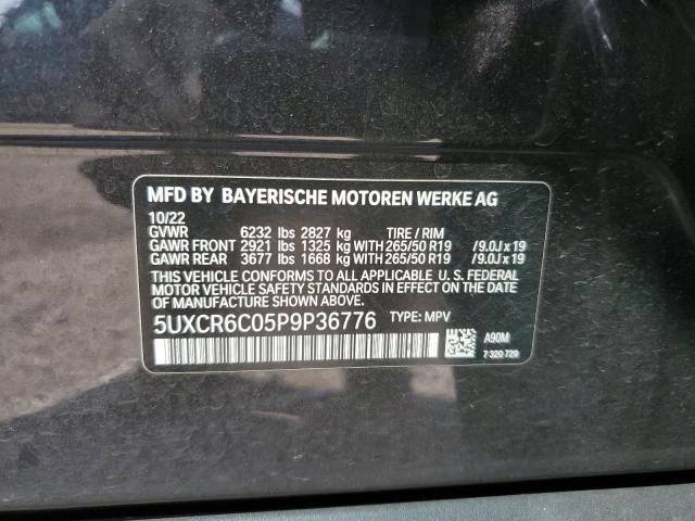 5UXCR6C05P9P36776 BMW X5 XDRIVE4 13