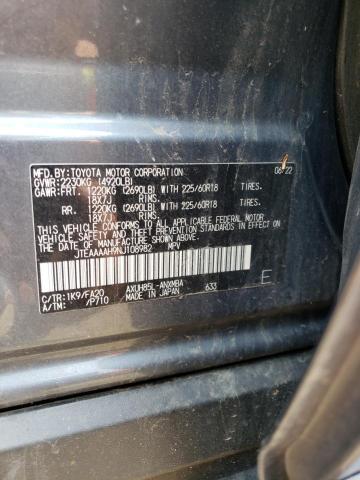 2022 TOYOTA VENZA LE - JTEAAAAH9NJ108982