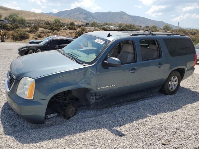 GMC YUKON XL K 2009 blue 4dr spor flexible fuel 1GKFK26399R250657 photo #1