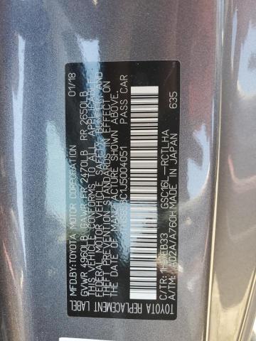 2018 LEXUS RC 300 - JTHS85BC1J5004051