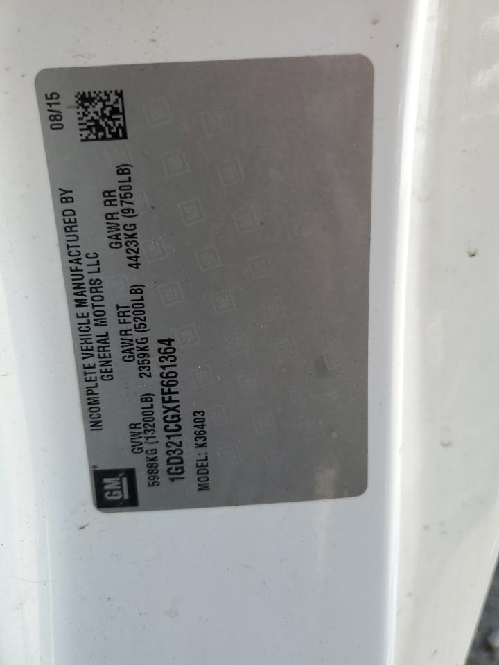 1GD321CGXFF661364 2015 GMC Sierra K3500