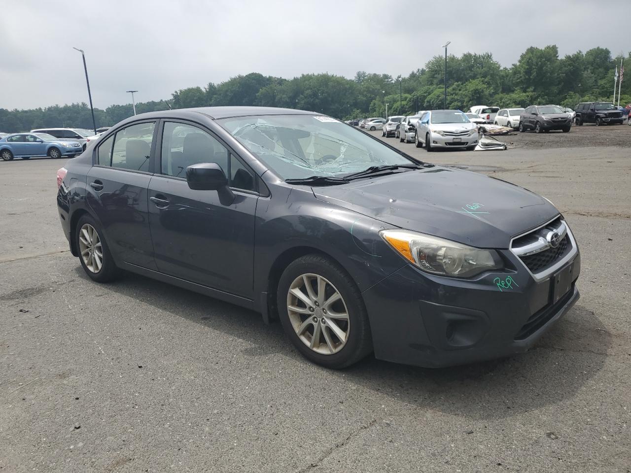 2014 Subaru Impreza Premium vin: JF1GJAC63EH019836