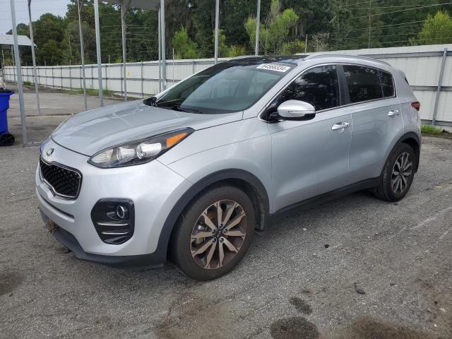 KIA SPORTAGE E 2017 silver 4dr spor gas KNDPN3AC3H7213148 photo #1