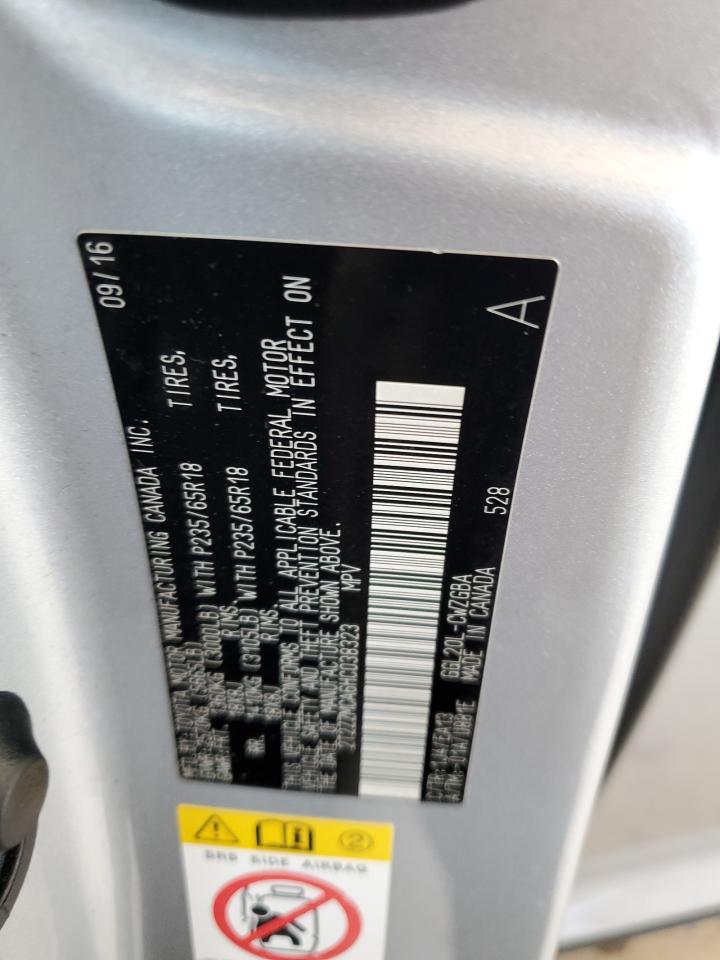 2T2ZZMCA6HC038323 2017 Lexus Rx 350 Base