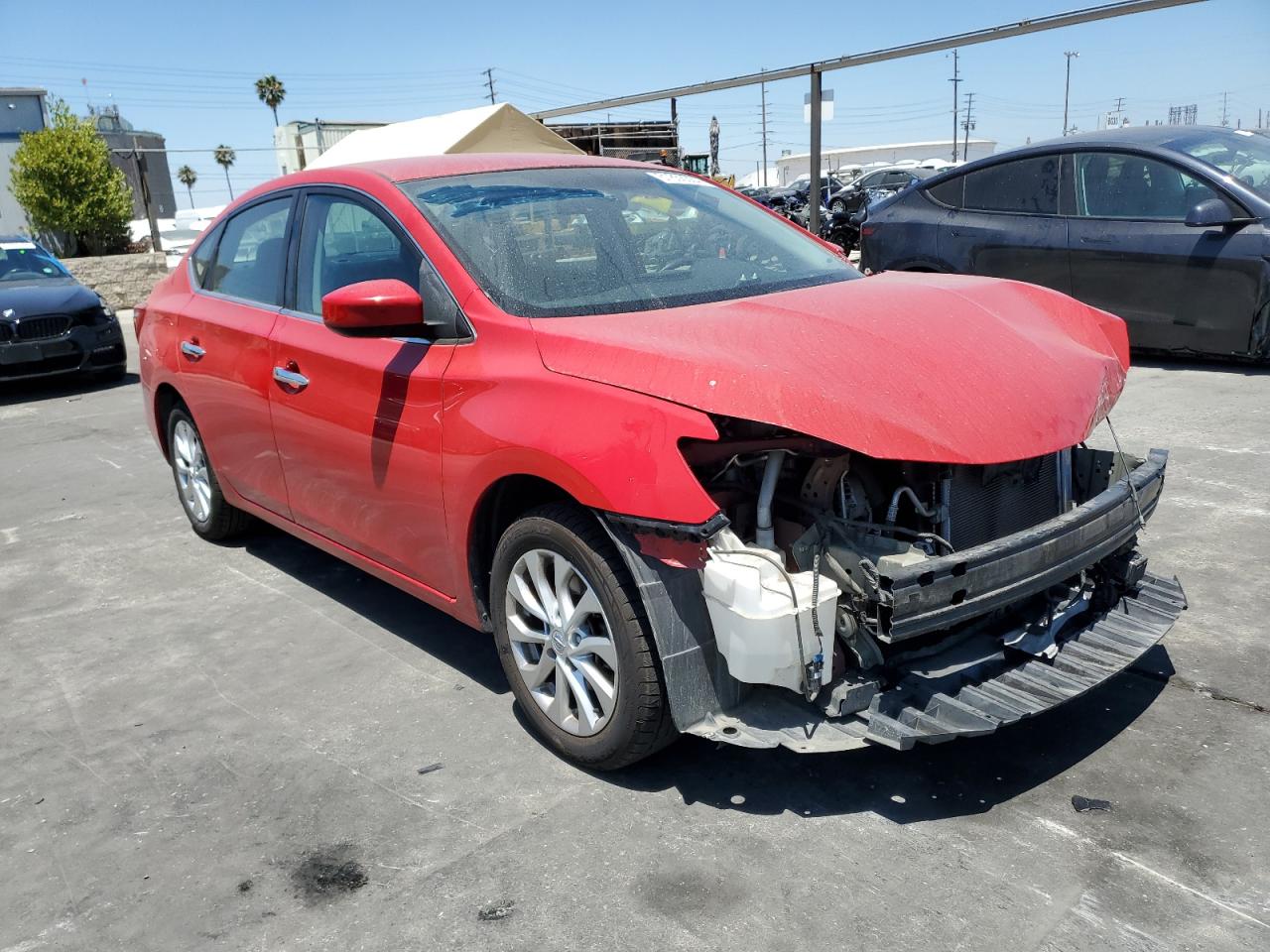 2018 Nissan Sentra S vin: 3N1AB7APXJY252870