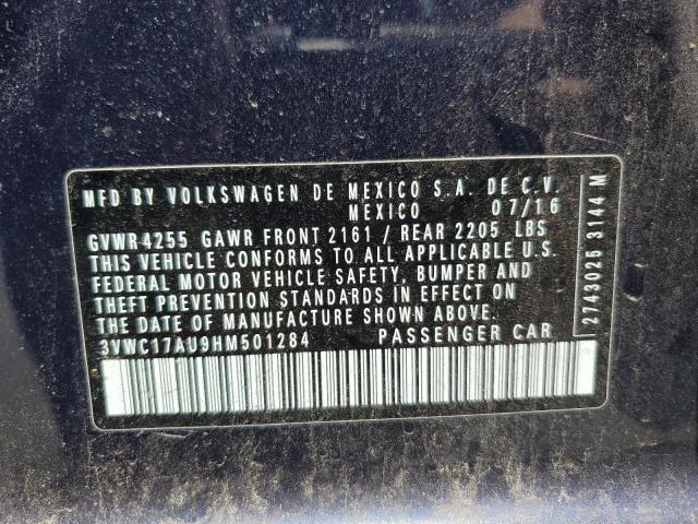 2017 VOLKSWAGEN GOLF SPORT - 3VWC17AU9HM501284