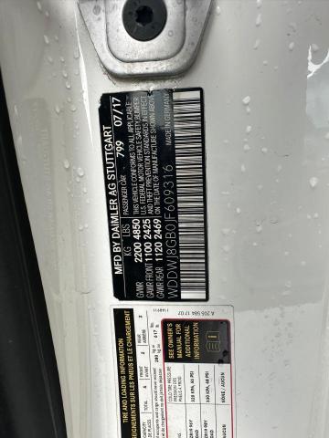 2018 MERCEDES-BENZ C 63 AMG - WDDWJ8GB0JF609316