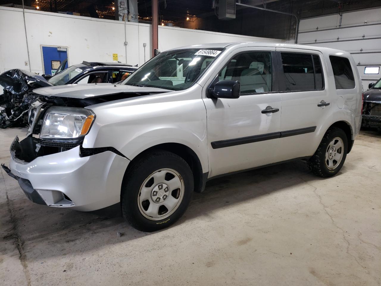 2013 Honda Pilot Lx vin: 5FNYF4H28DB086082