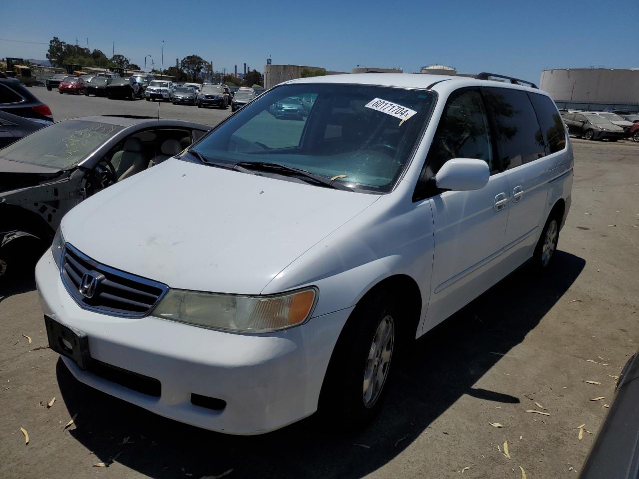 5FNRL18994B028331 2004 Honda Odyssey Exl