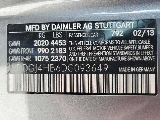 VIN WDDGJ4HB6DG093649 2013 Mercedes-Benz C-Class, 250 no.12