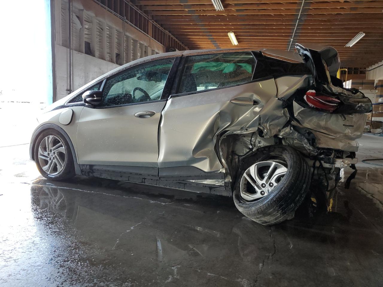 CHEVROLET BOLT EV 1L 2023 silver  electric 1G1FW6S04P4179695 photo #3