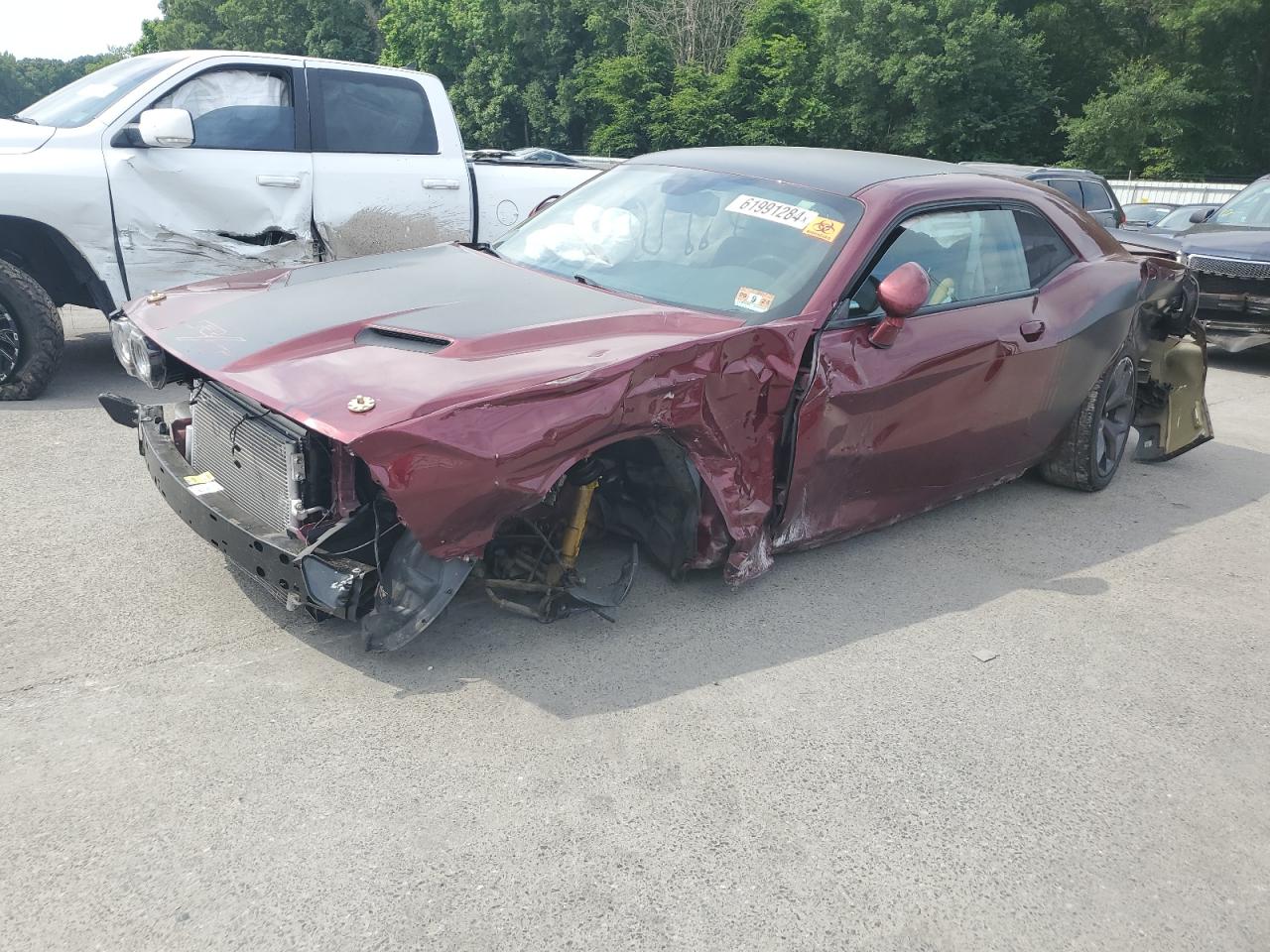 Lot #2878297720 2017 DODGE CHALLENGER