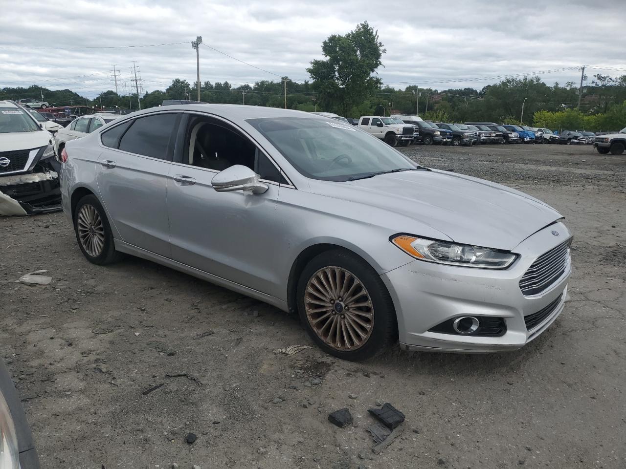 2014 Ford Fusion Titanium vin: 3FA6P0D96ER210372