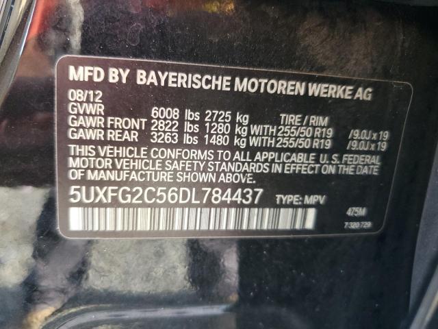 VIN 5UXFG2C56DL784437 2013 BMW X6, Xdrive35I no.13