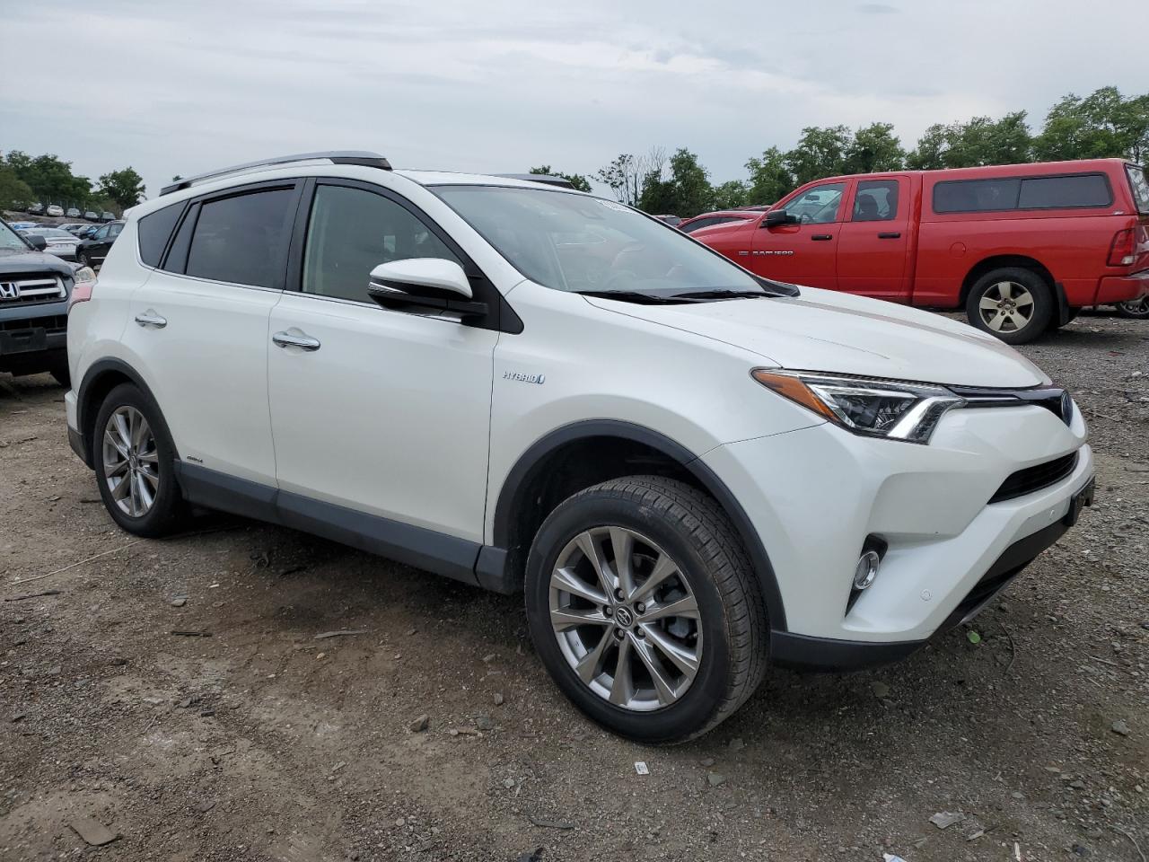 Lot #2945647178 2017 TOYOTA RAV4 HV LI