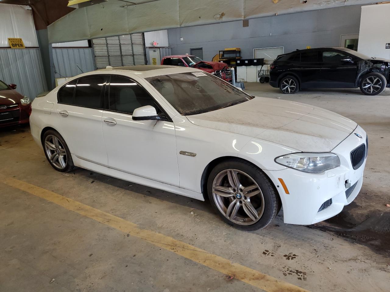 2013 BMW 550 I vin: WBAFR9C54DDX80754