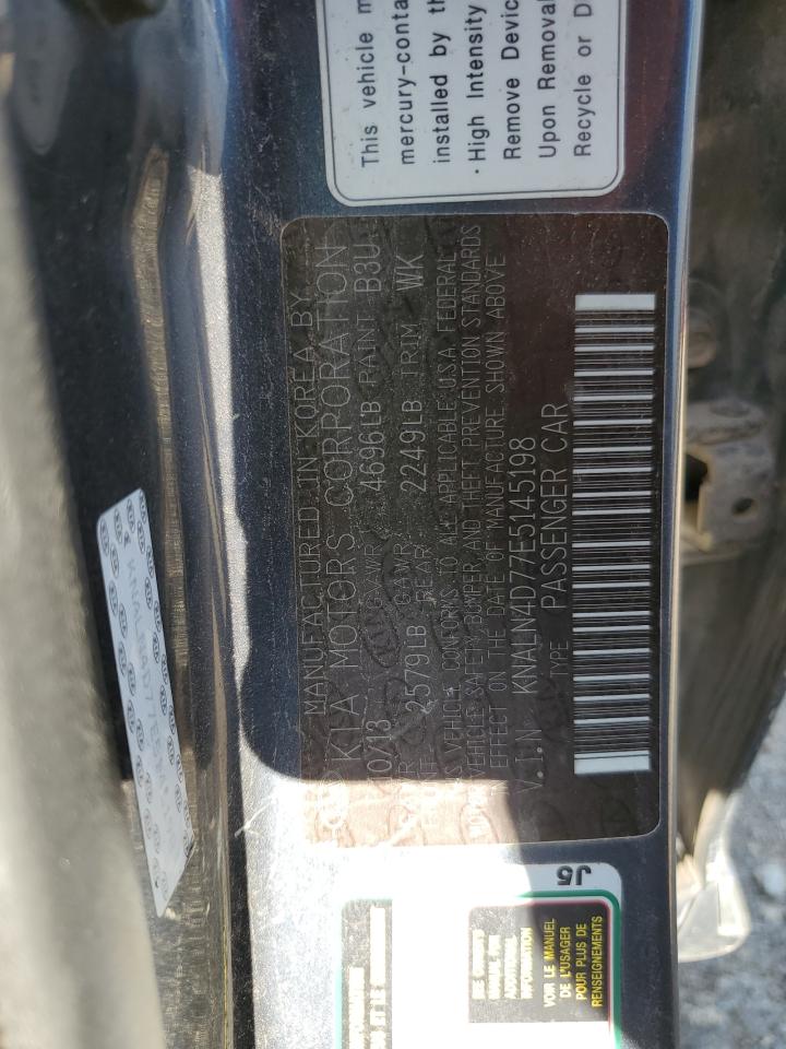 KNALN4D77E5145198 2014 Kia Cadenza Premium