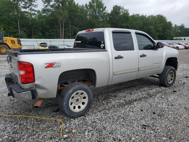 CHEVROLET SILVERADO 2011 silver  flexible fuel 3GCPKSE37BG154761 photo #4