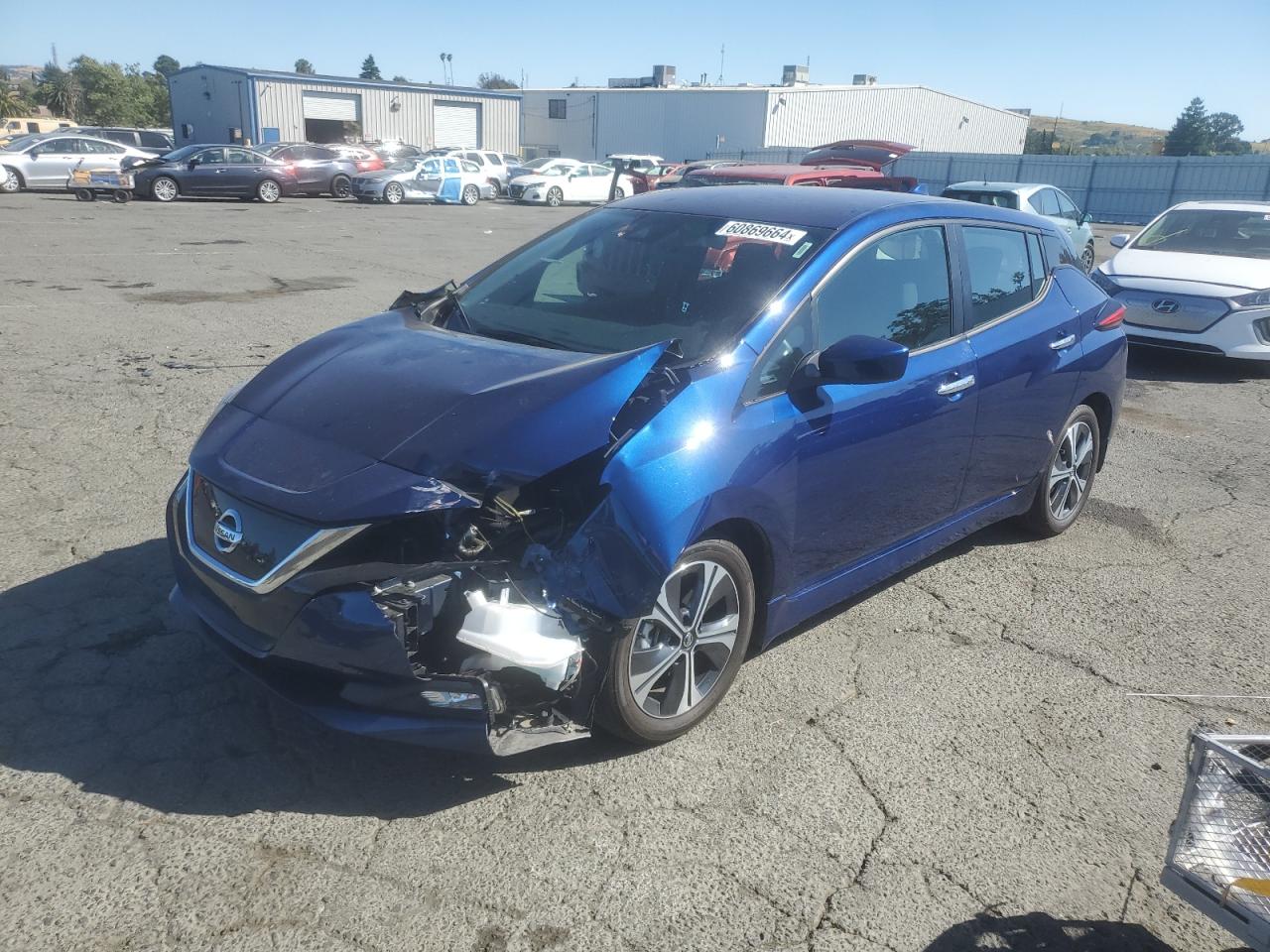 2022 Nissan Leaf Sv vin: 1N4AZ1CV7NC551349