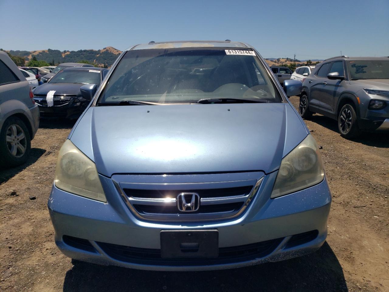 5FNRL38647B016190 2007 Honda Odyssey Exl