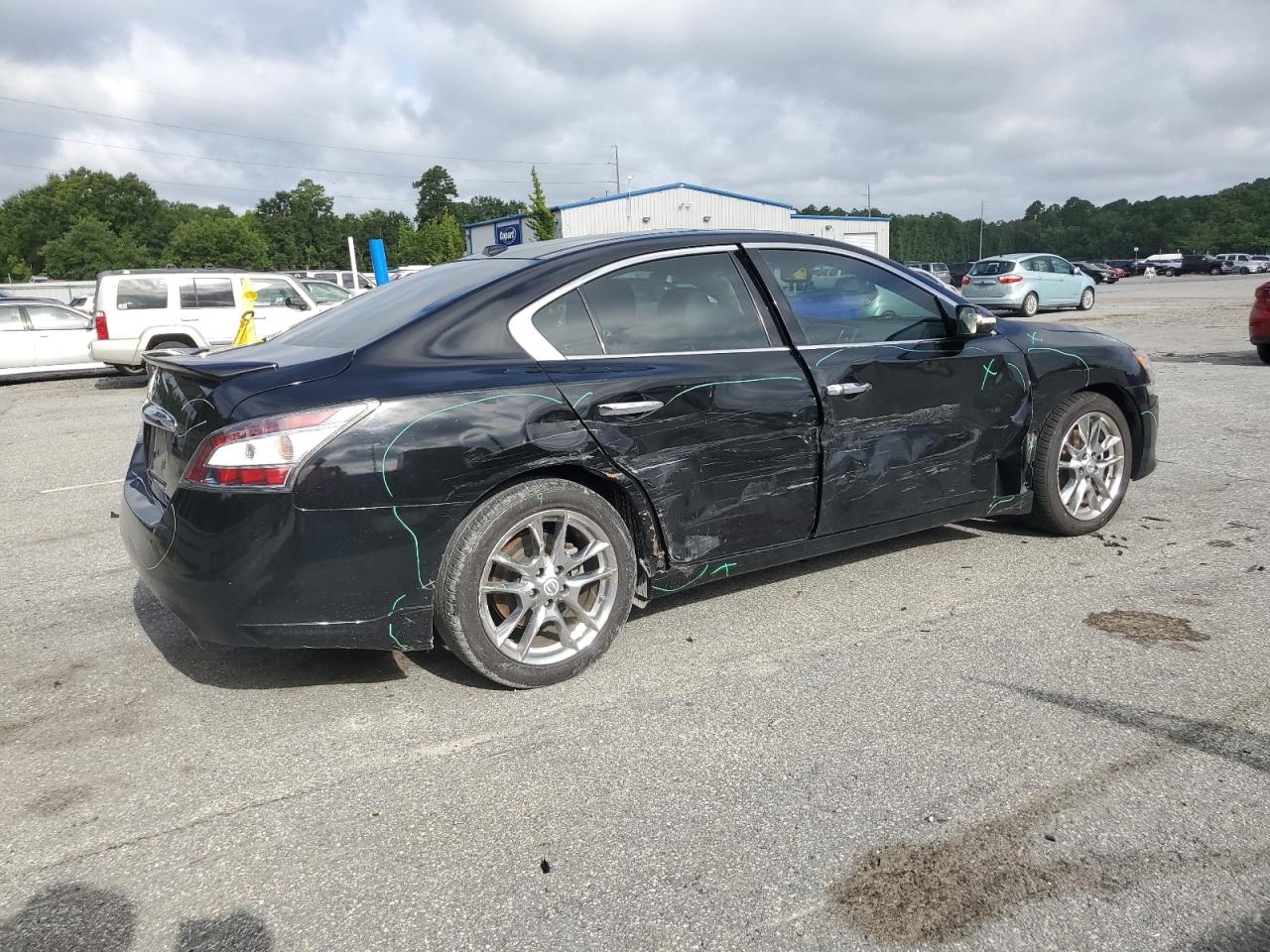 2012 Nissan Maxima S vin: 1N4AA5AP2CC837495