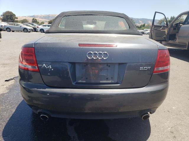 2007 Audi A4 2.0T Cabriolet VIN: WAUAF48H97K024118 Lot: 61771754