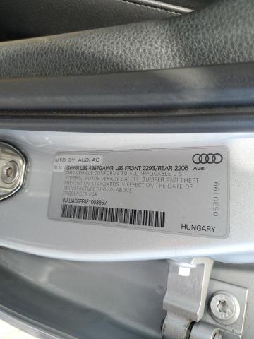 VIN WAUACGFF8F1003857 2015 Audi A3, Premium no.12