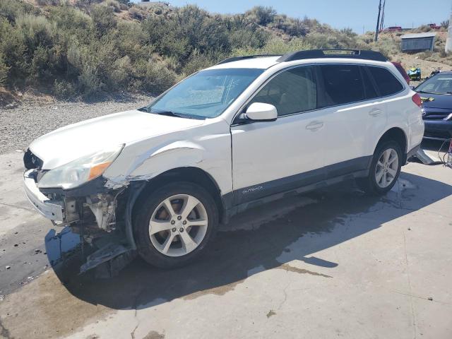 SUBARU OUTBACK 2. 2013 white  gas 4S4BRBCCXD3260647 photo #1