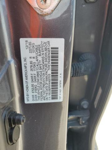 2019 ACURA TLX ADVANC 19UUB3F81KA007015