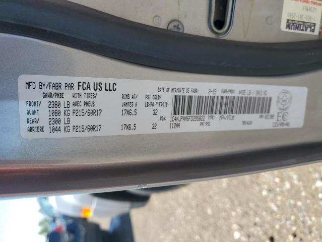 2015 JEEP PATRIOT 1C4NJPAA6FD295822