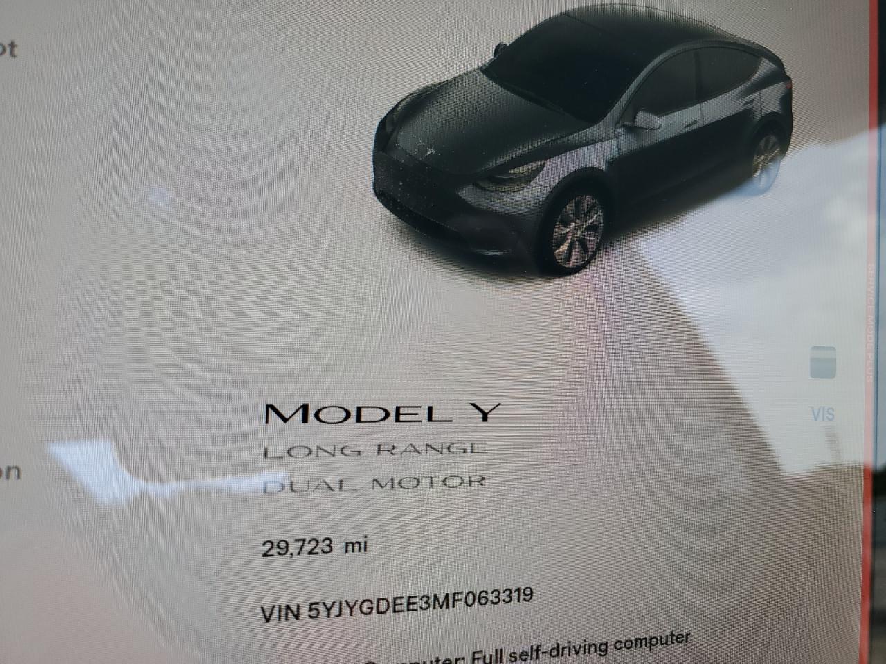 5YJYGDEE3MF063319 2021 Tesla Model Y