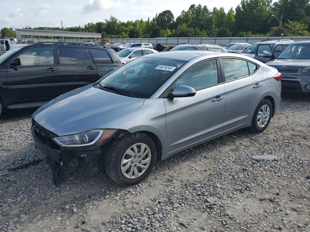 Lot #2756432661 2017 HYUNDAI ELANTRA SE