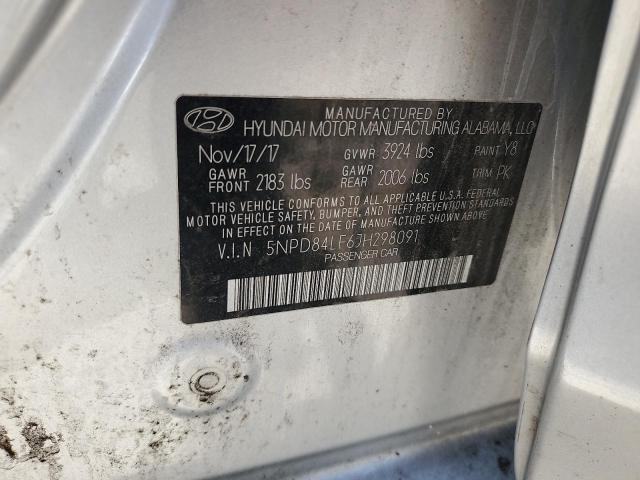 2018 HYUNDAI ELANTRA SE - 5NPD84LF6JH298091