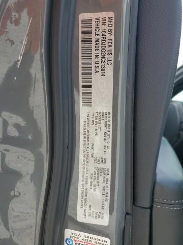 2022 DODGE DURANGO GT - 1C4RDJDG2NC213014