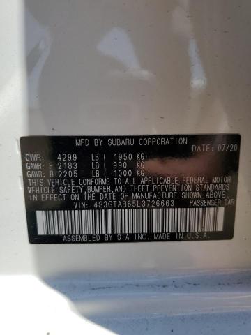 2020 Subaru Impreza VIN: 4S3GTAB65L3726663 Lot: 59875374