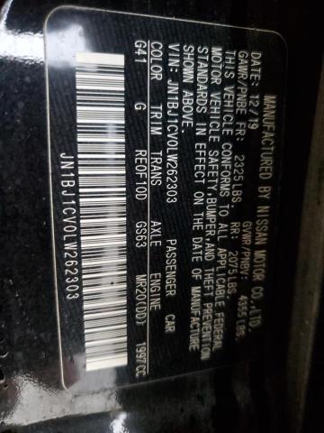 2020 NISSAN ROGUE SPOR - JN1BJ1CV0LW262303