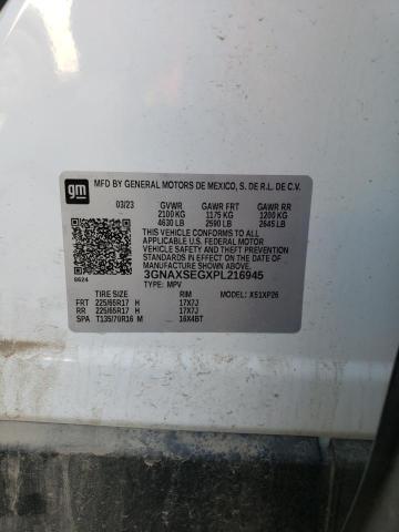 2023 CHEVROLET EQUINOX LS - 3GNAXSEGXPL216945