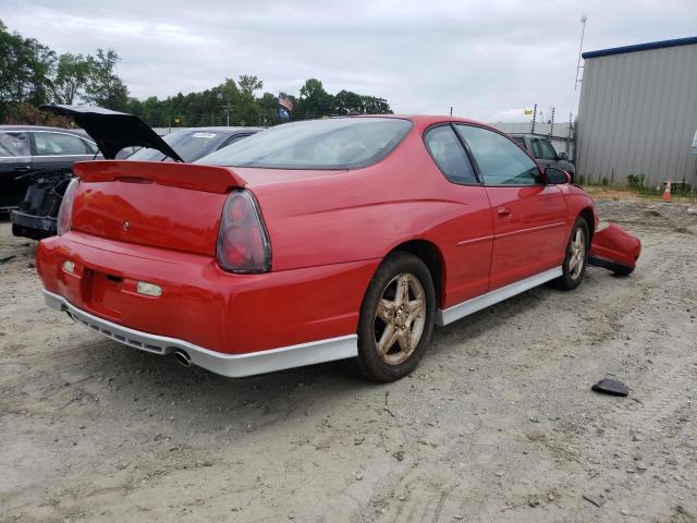 CHEVROLET MONTE CARL 2004 red  gas 2G1WZ151849350293 photo #4