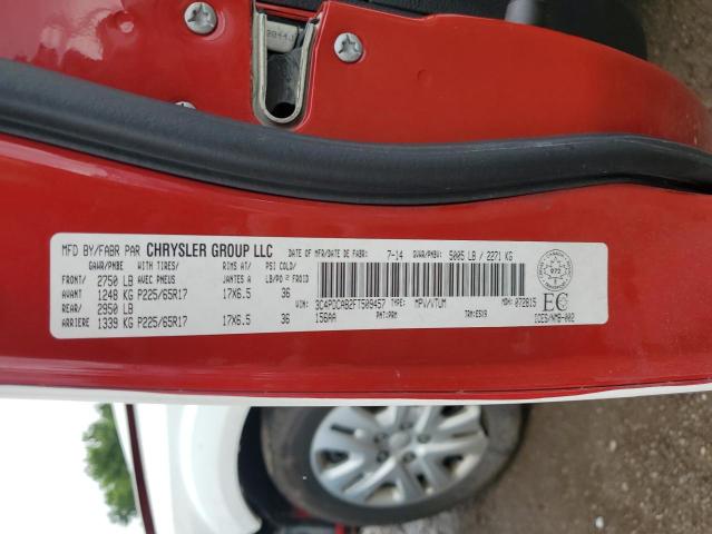 2015 DODGE JOURNEY SE - 3C4PDCAB2FT509457