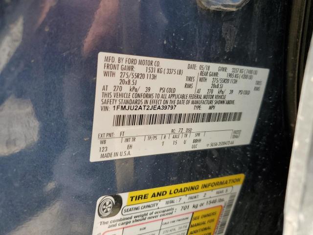 2018 Ford Expedition Limited VIN: 1FMJU2AT2JEA39797 Lot: 61466694