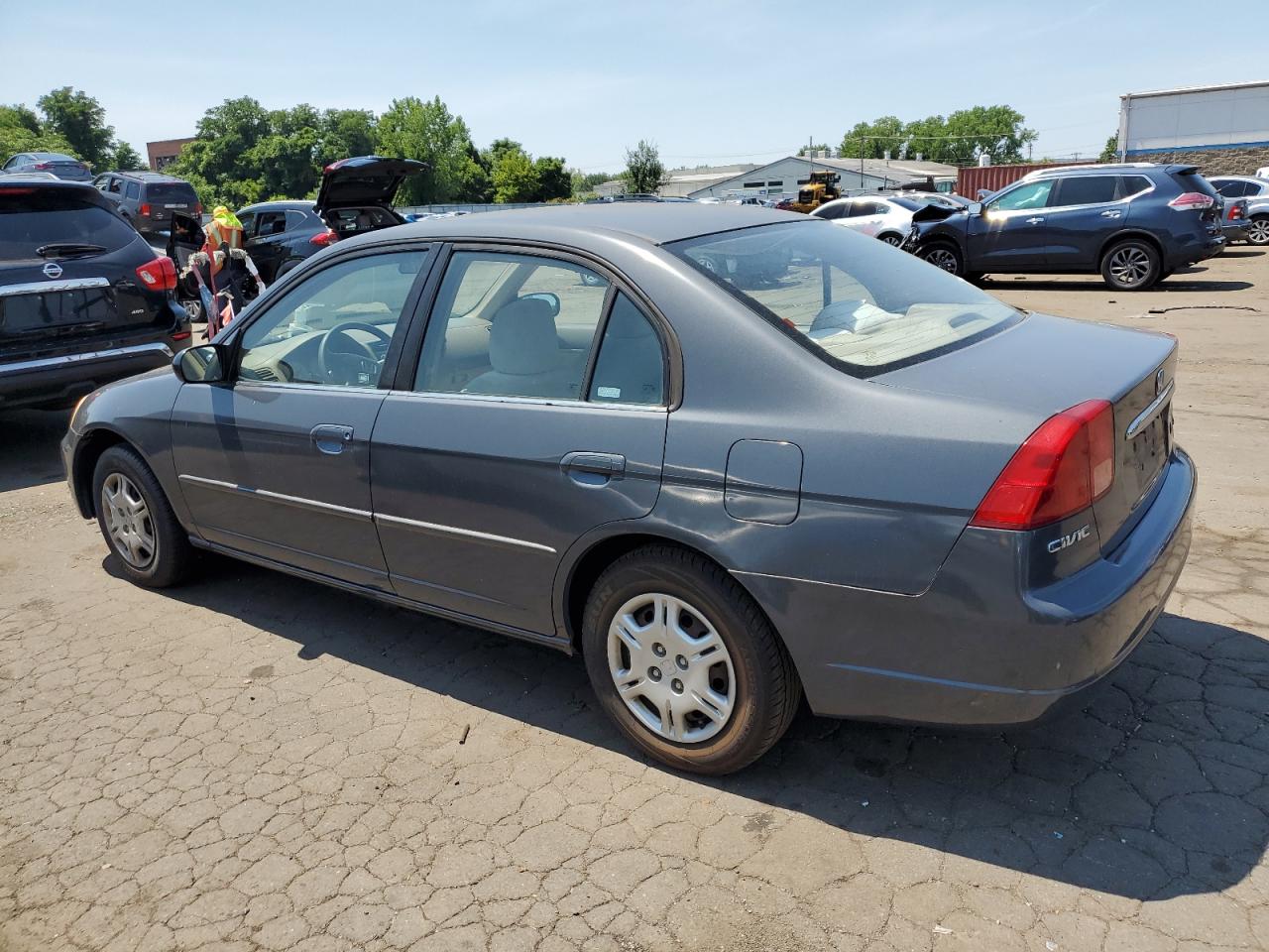 Lot #2928586779 2002 HONDA CIVIC