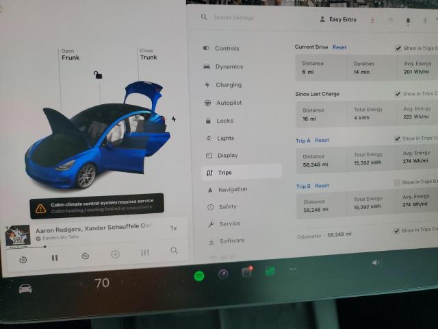 2021 TESLA MODEL 3 - 5YJ3E1EB2MF034219