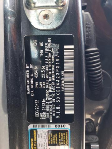 2023 Kia K5 Lxs VIN: 5XXG14J23PG197712 Lot: 62805524