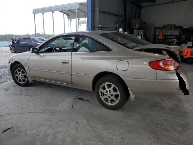 TOYOTA CAMRY SOLA 2003 tan coupe gas 2T1CE22P93C025817 photo #3